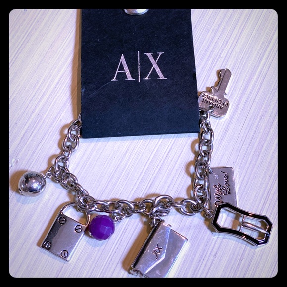 Armani Exchange Jewelry Armani Exchange Charm Bracelet Poshmark